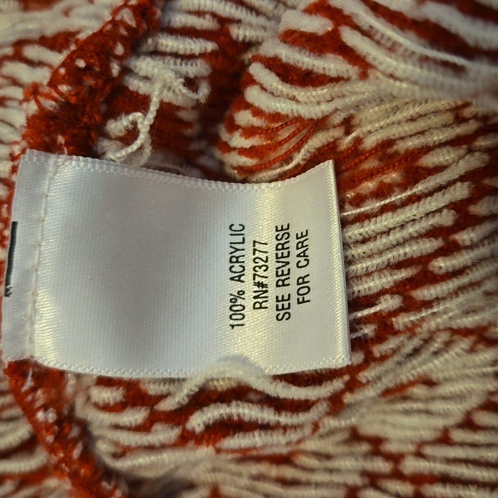 Croft And Barrow Winter Christmas Snowflake Sweater Size Medium - Picture 5 of 6